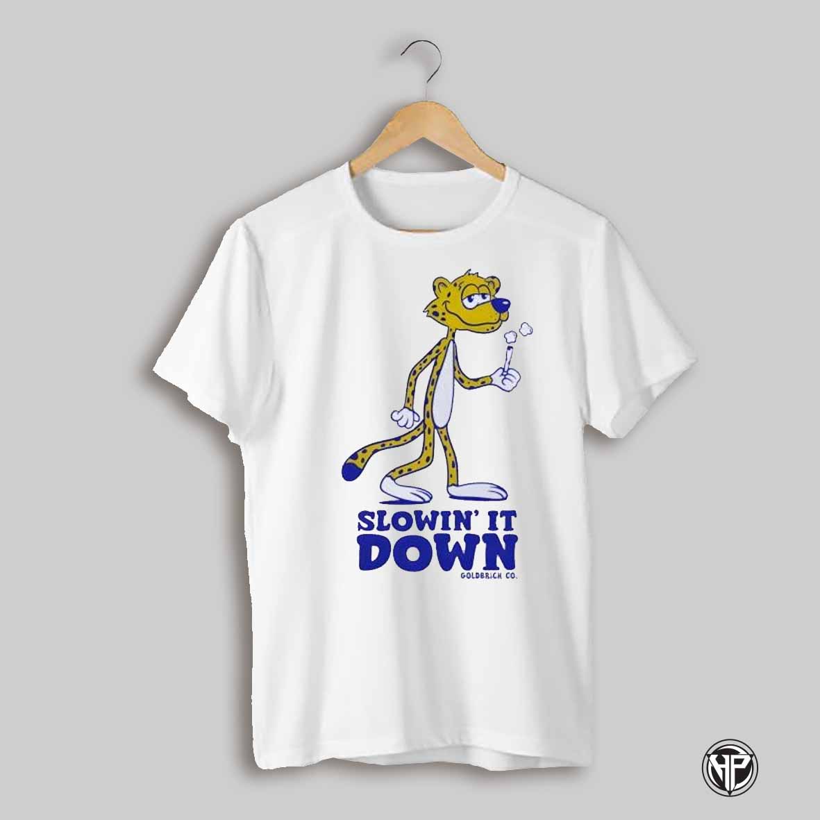 Slowin It Down Goldbrick Co Panther Cigar Shirt