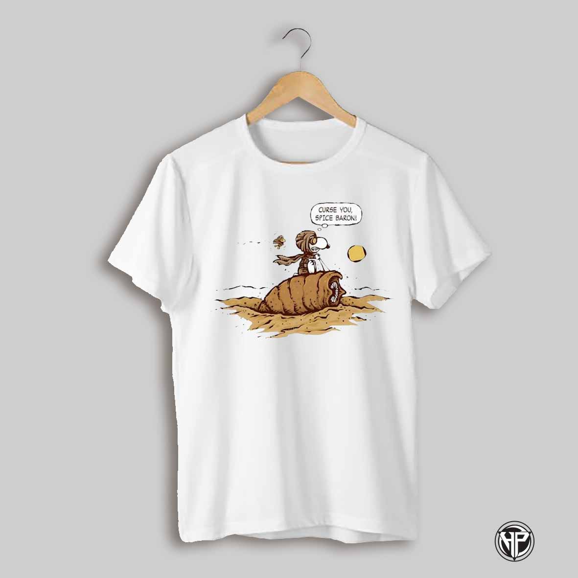 Snoopy And Woodstock Curse You Spice Baron Peanut Shirt