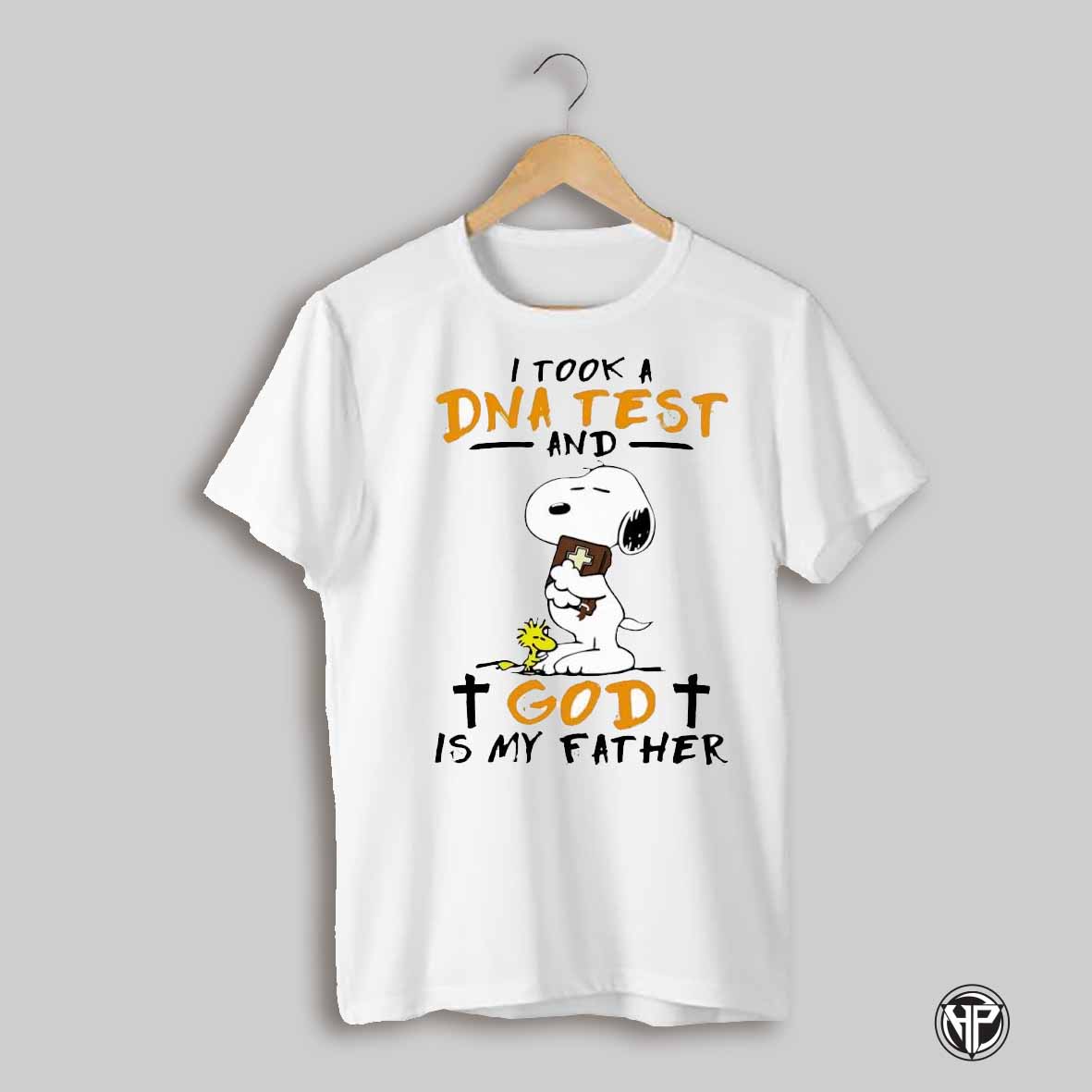 Snoopy And Woodstock I Took A Dna Test And God Is My Father Shirt