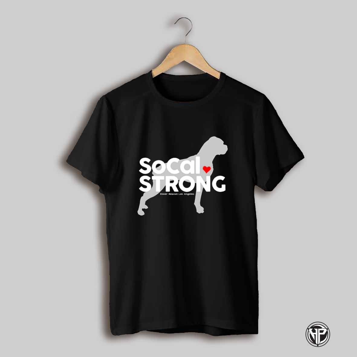 Socal Strong Boxer Rescue Los Angeles Dog Shirt