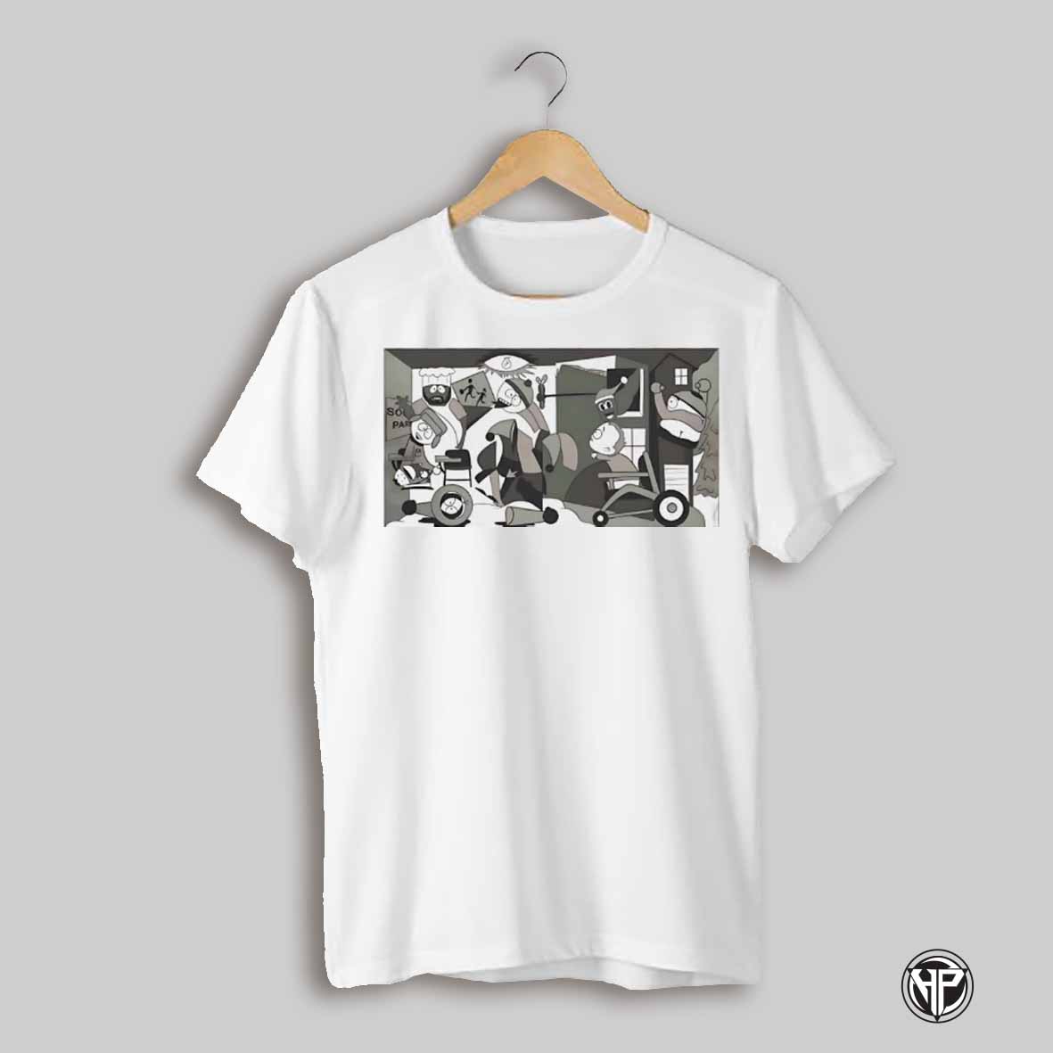 South Park X Picassos Guernica Guernica Park Shirt
