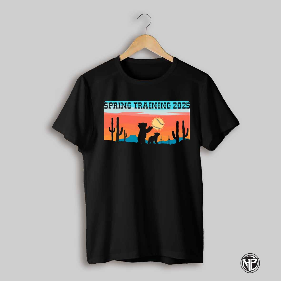 Spring Training 2025 Bear Sunset Shirt
