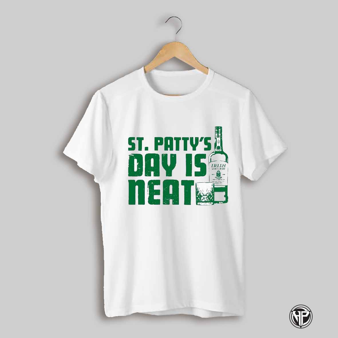 St Pattys Day Is Neat Irish Whiskey Shirt