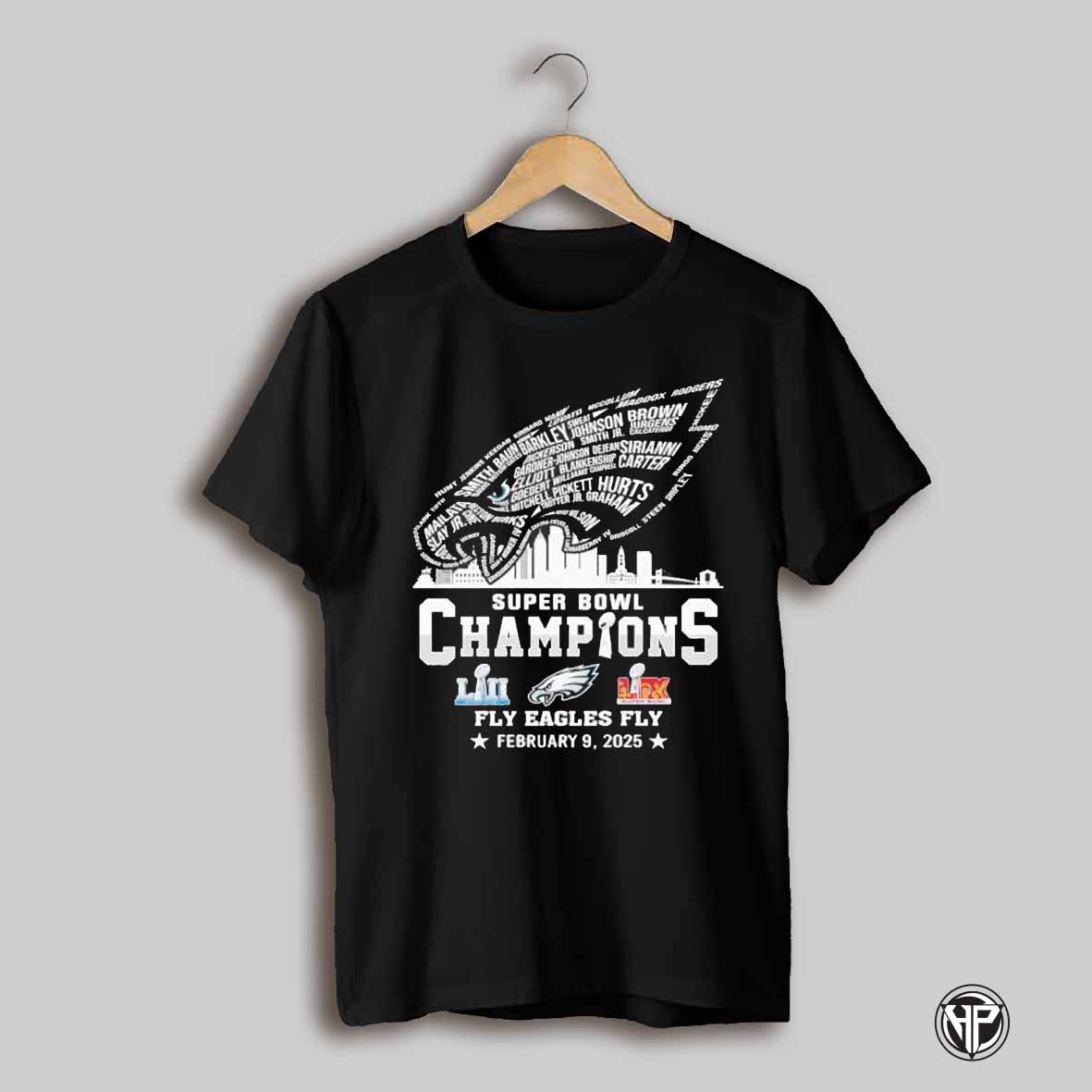 Super Bowl Champions 2025 Philadelphia Eagles Super Team Shirt