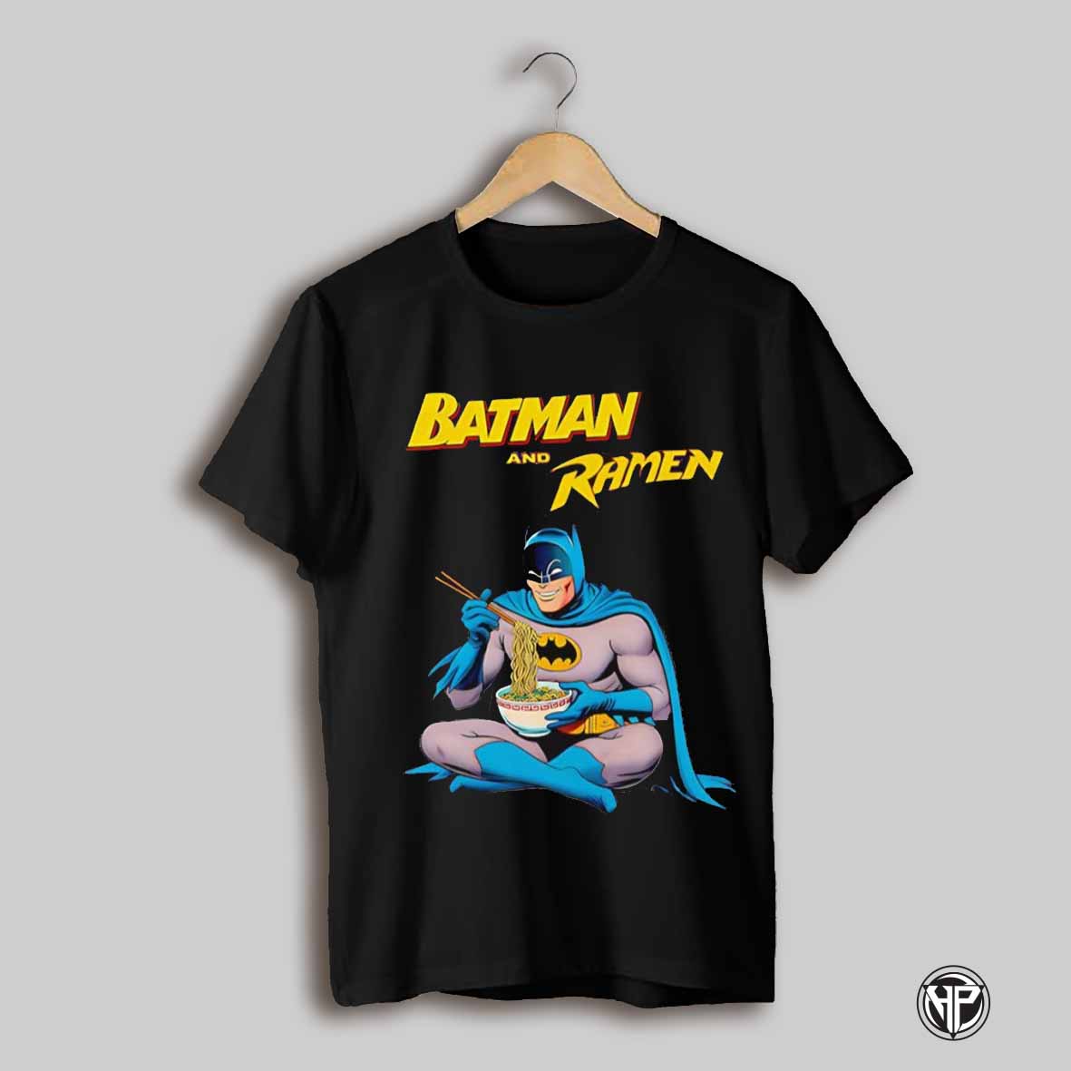Superhero Batman And Ramen Shirt
