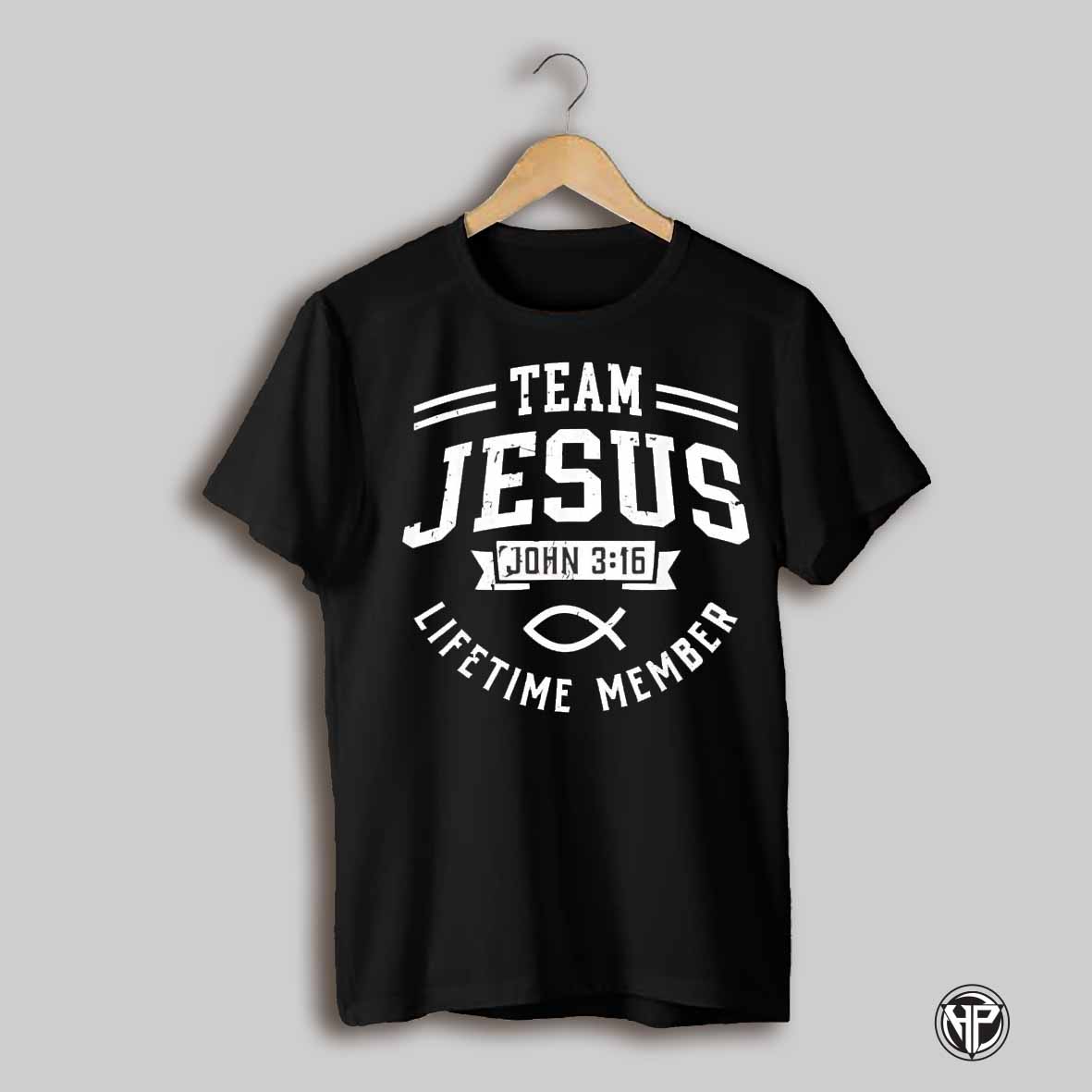 Team Jesus John 3 16 Lifetime Member Shirt