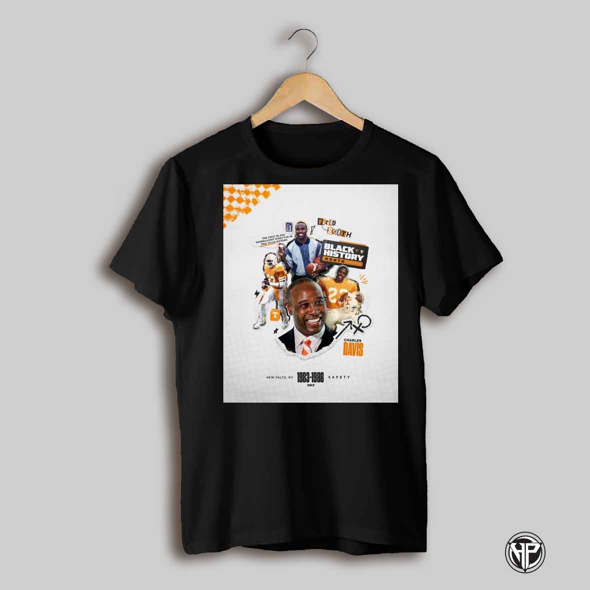 Tennessee Vols Football Charles Davis The First Black Tournament Director In Pga Tour History Poster T Shirt
