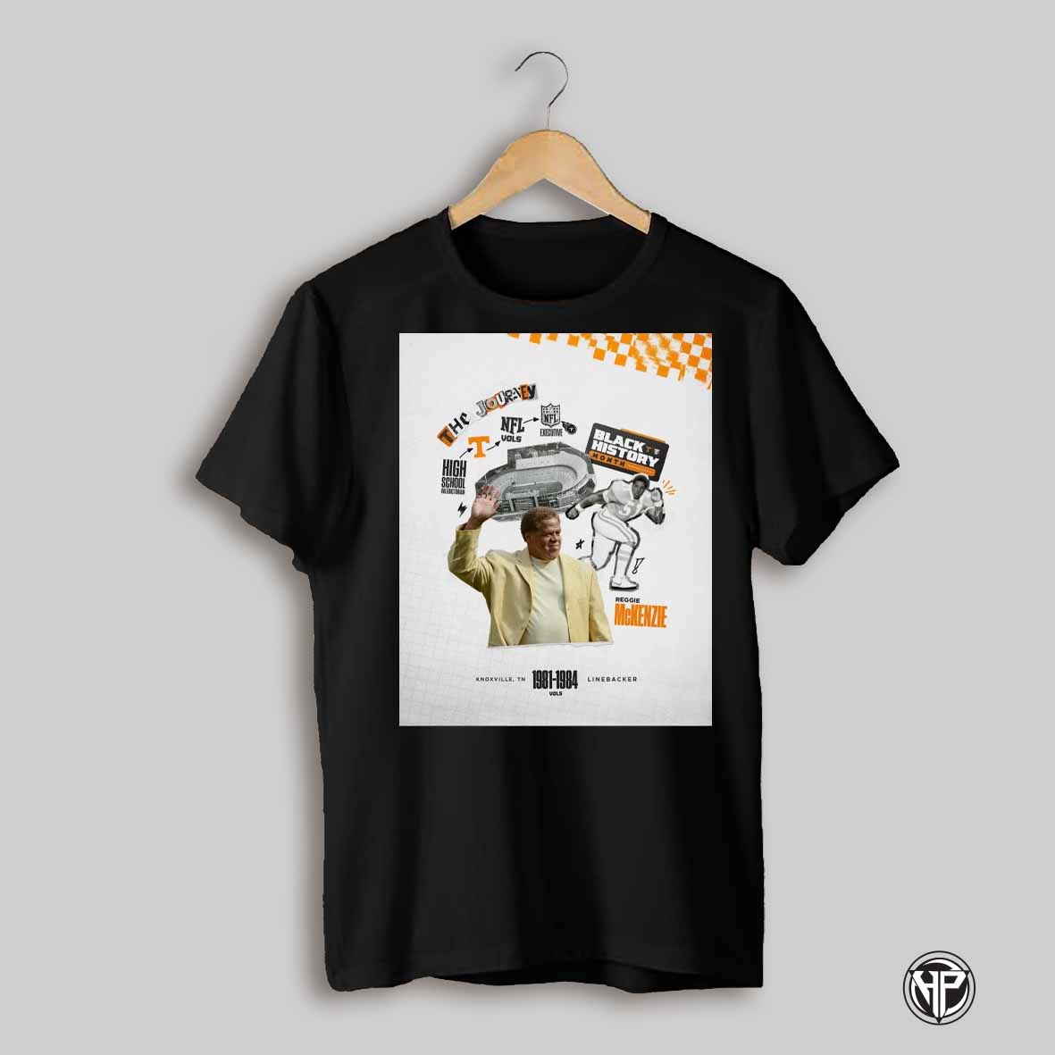 Tennessee Vols Football Reggie Mckenzie Black History Month Nfl Executive Of The Year Poster T Shirt