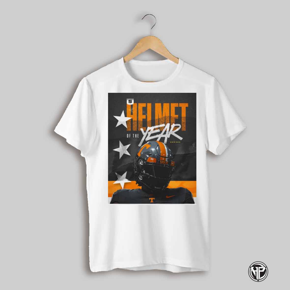 Tennessee Vols Football Smokey Grey Uniswag Helmet Of The Year Nominee 2024 Poster T Shirt