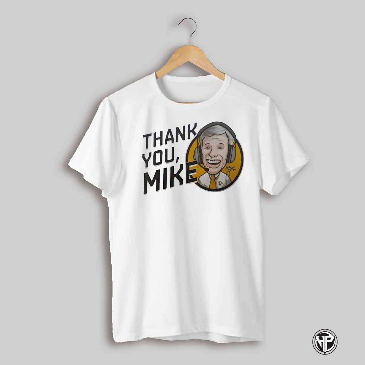 Thank You Mike Lange Pittsburgh Penguins Shirt