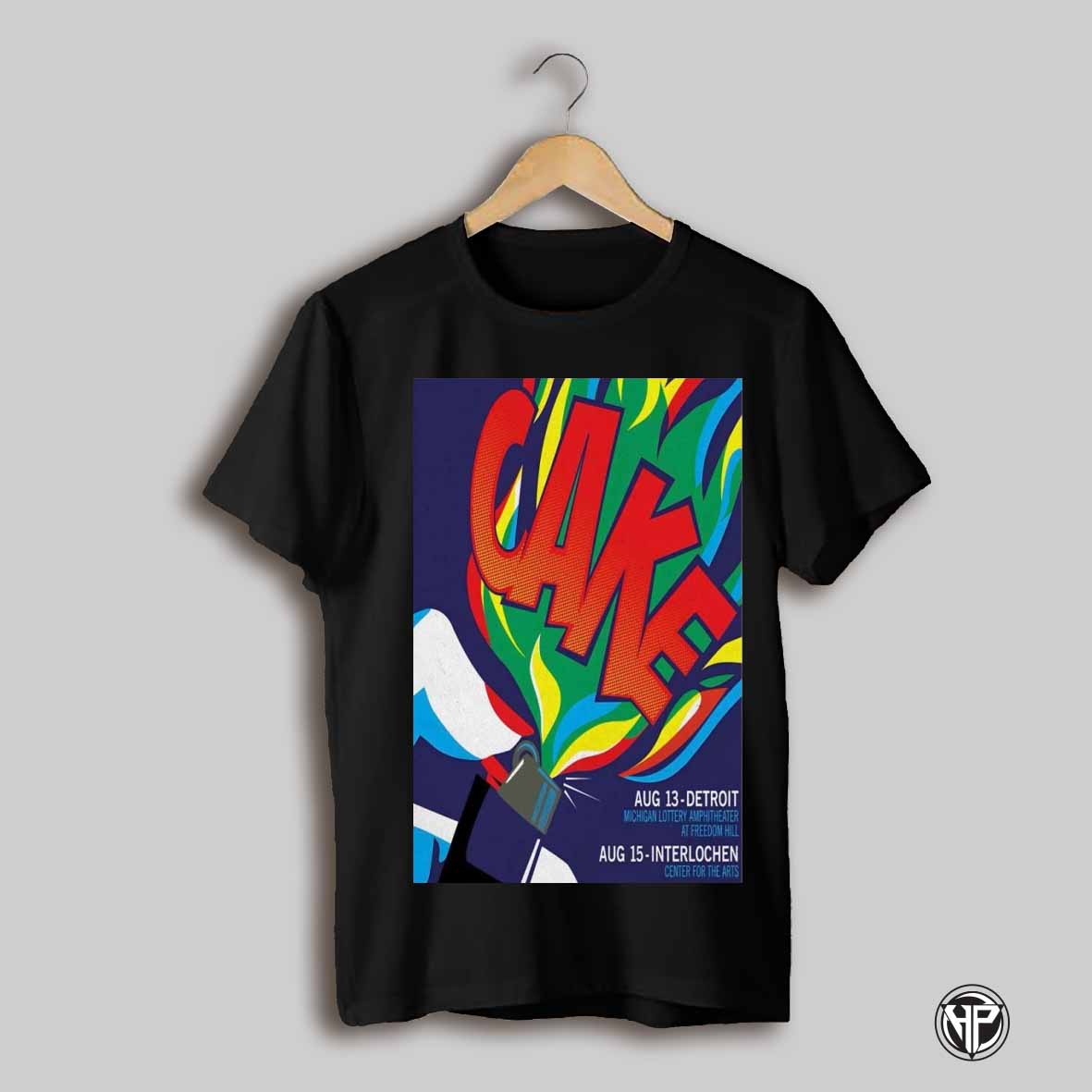The Cake Band Tour August 2025 Poster T Shirt