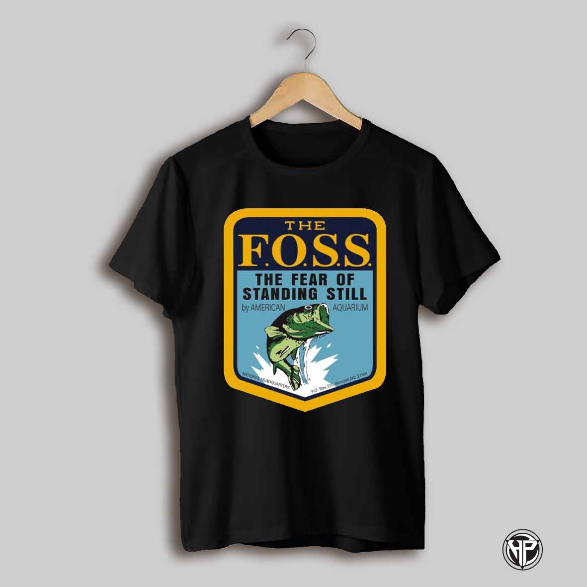 The Foss The Fear Of Standing Still By American Aquarium National Headquarters T Shirt