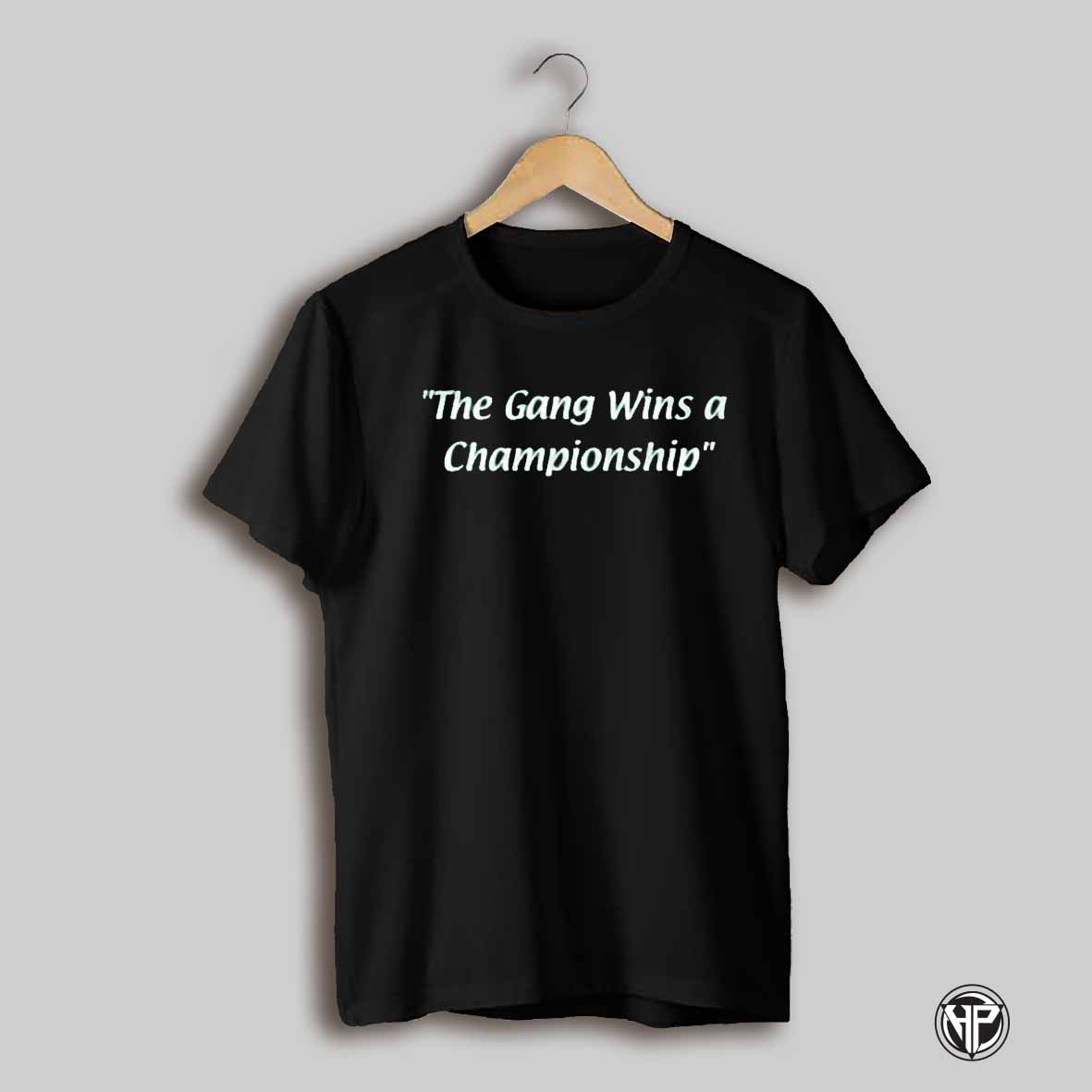 The Gang Wins A Championship Philadelphia Eagles Vs Kansas City Chiefs Feb 9 2025 Super Bowl Lix T Shirt