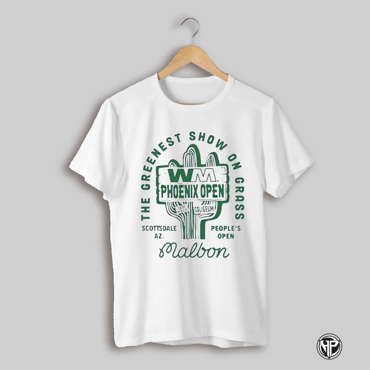 The Greenest Show On Grass 2025 Wm Phoenix Open Malbon Golf Cactus Shirt