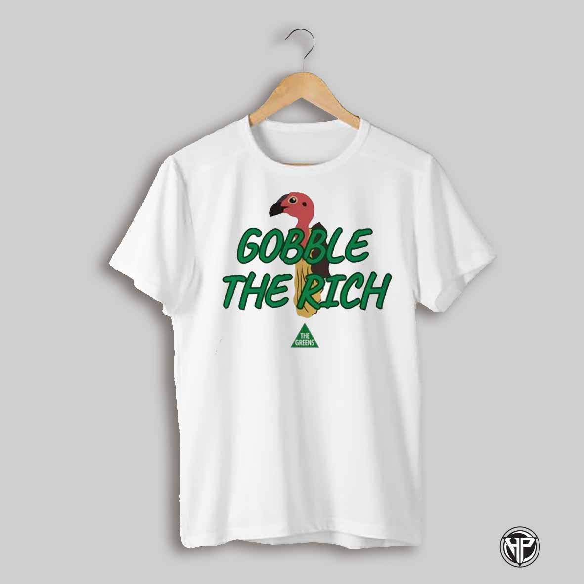The Greens Gobble The Rich Larissa Waters New Shirt