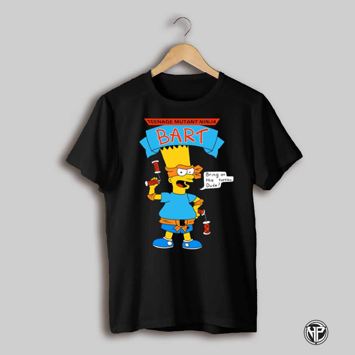 The Simpson Teenage Mutant Ninja Bart Shirt