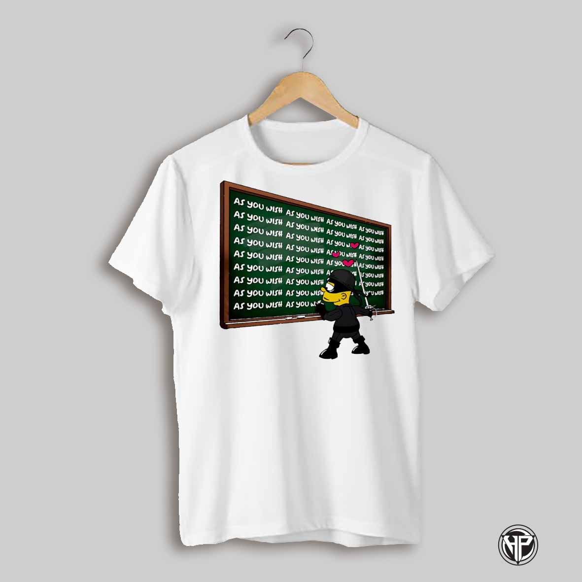 The Simpsons Roberts Detention Shirt