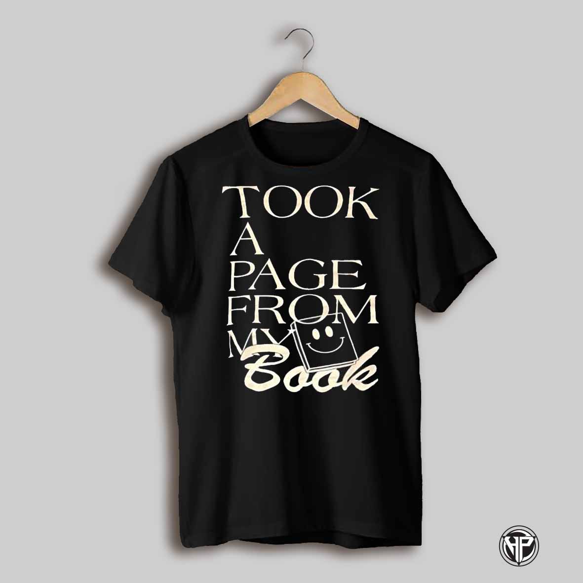 Took A Page From My Book Shirt