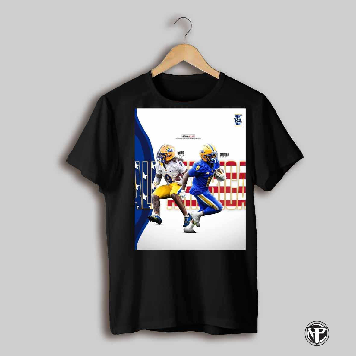Top Official Pitt Panthers Football Kyle Louis And Desmond Reid Athlon Sports College Football Way Too Early All America Team Poster T Shirt