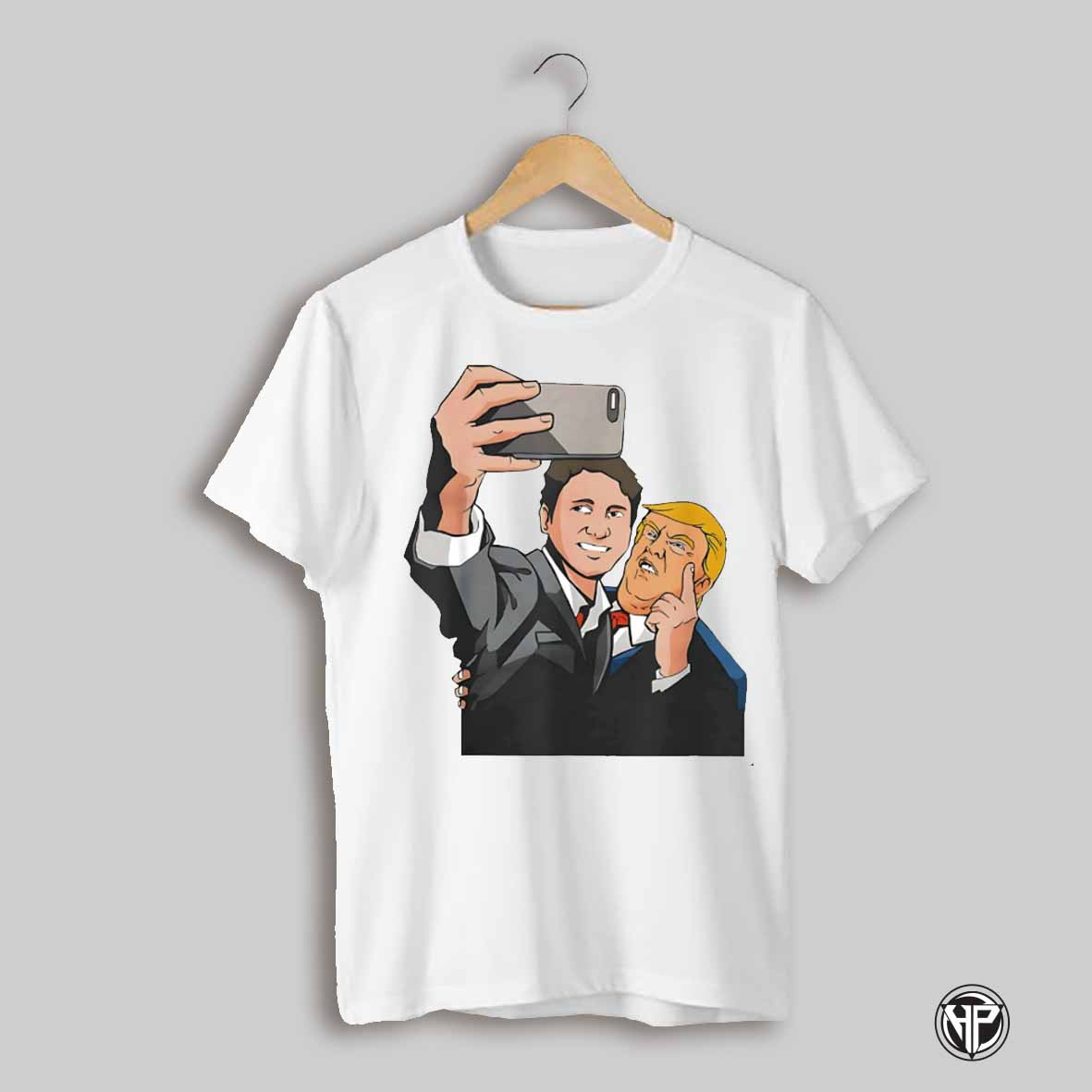 Trump And Trudeau Selfie Meme Shirt