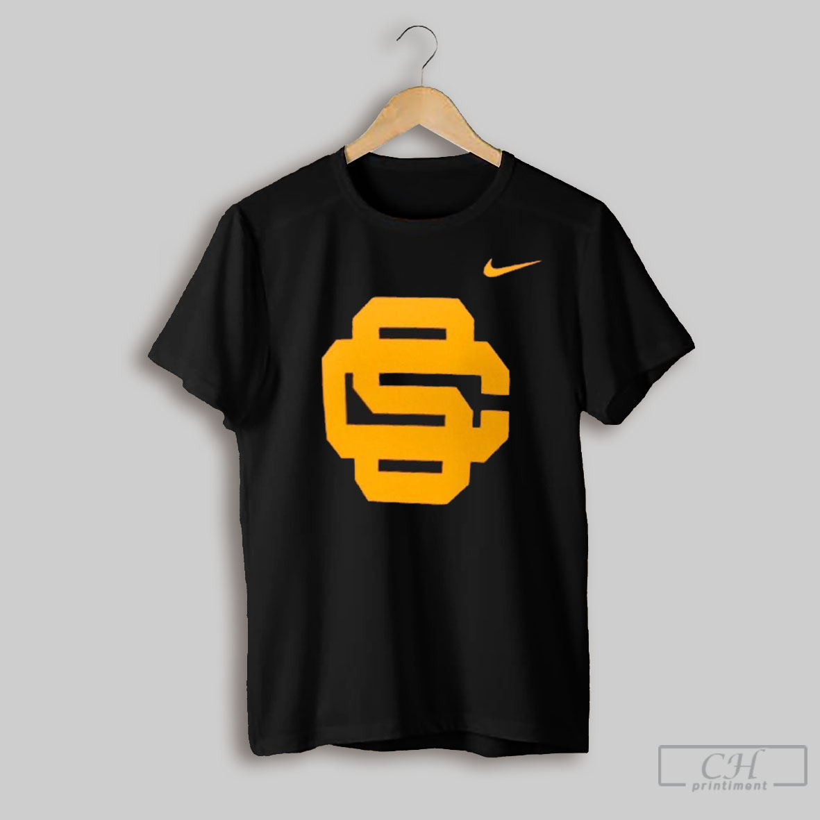 Usc Trojans Nike Baseball Logo T Shirt