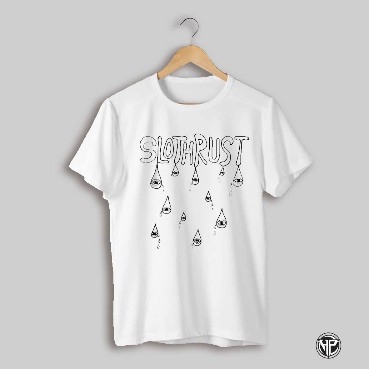 Valentines Day Slothrust Tears Crying Tears T Shirt