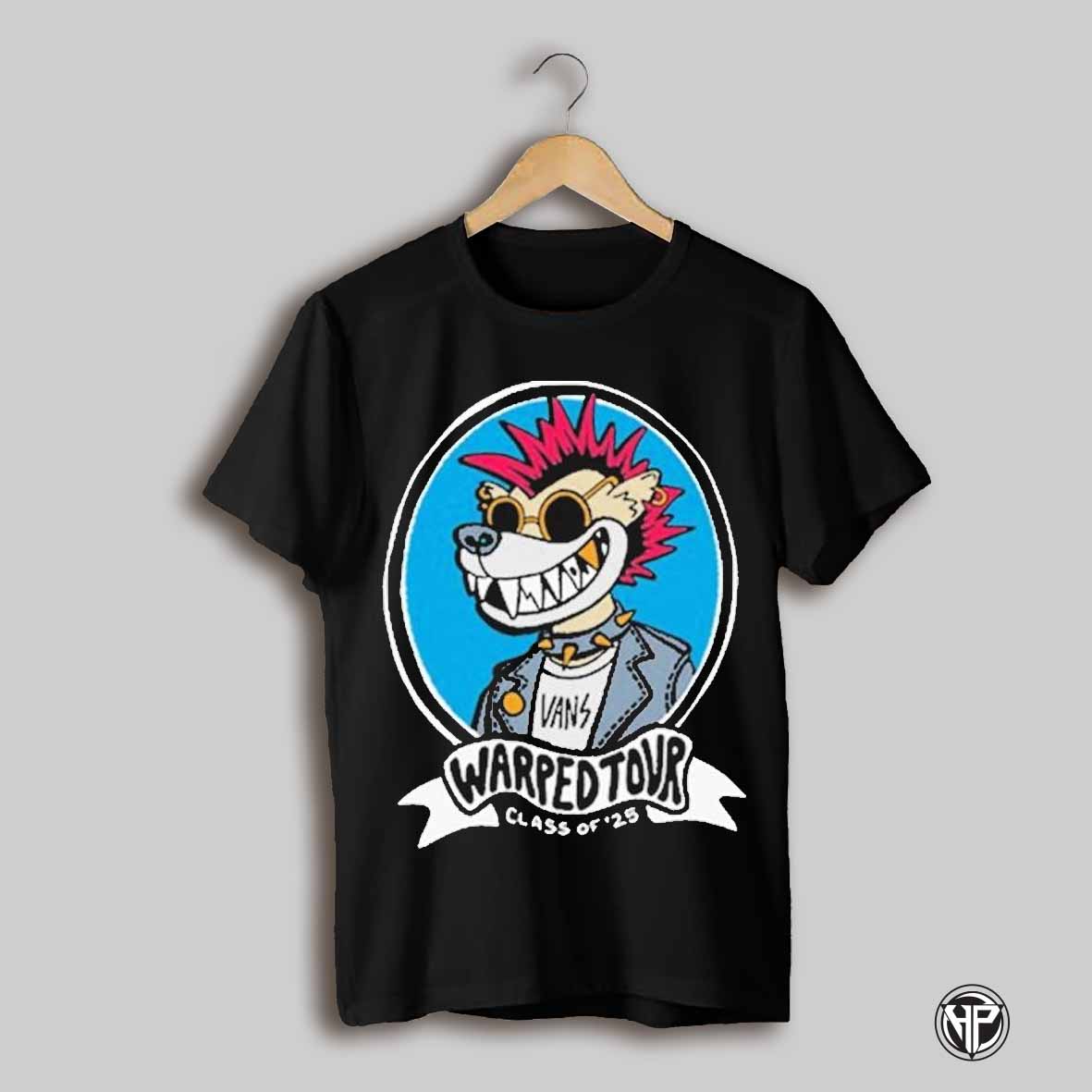Vans Warped Tour Class Of 2025 Shredder T Shirts