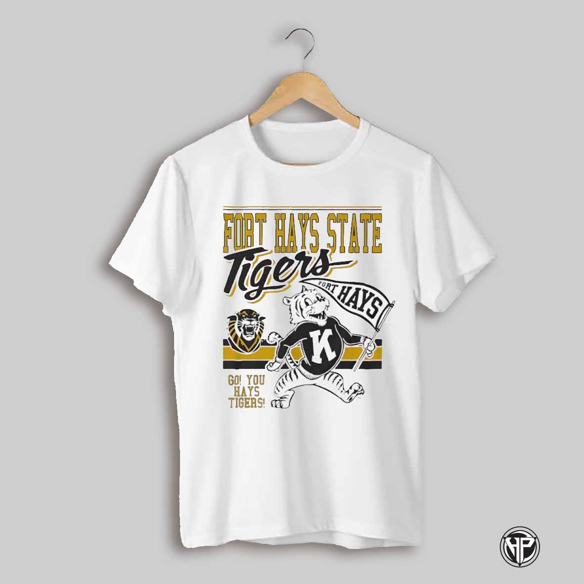Victor E Tiger Fort Hays State Tigers Logo Mascot Shirt