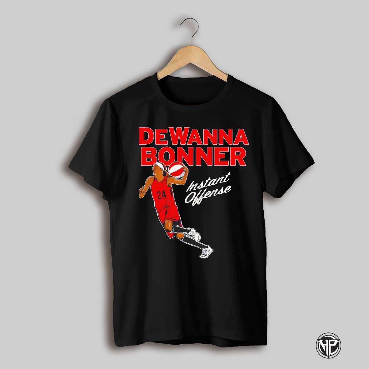 Wnbpa Dewanna Bonner Instant Offense Indiana Basketball Shirt