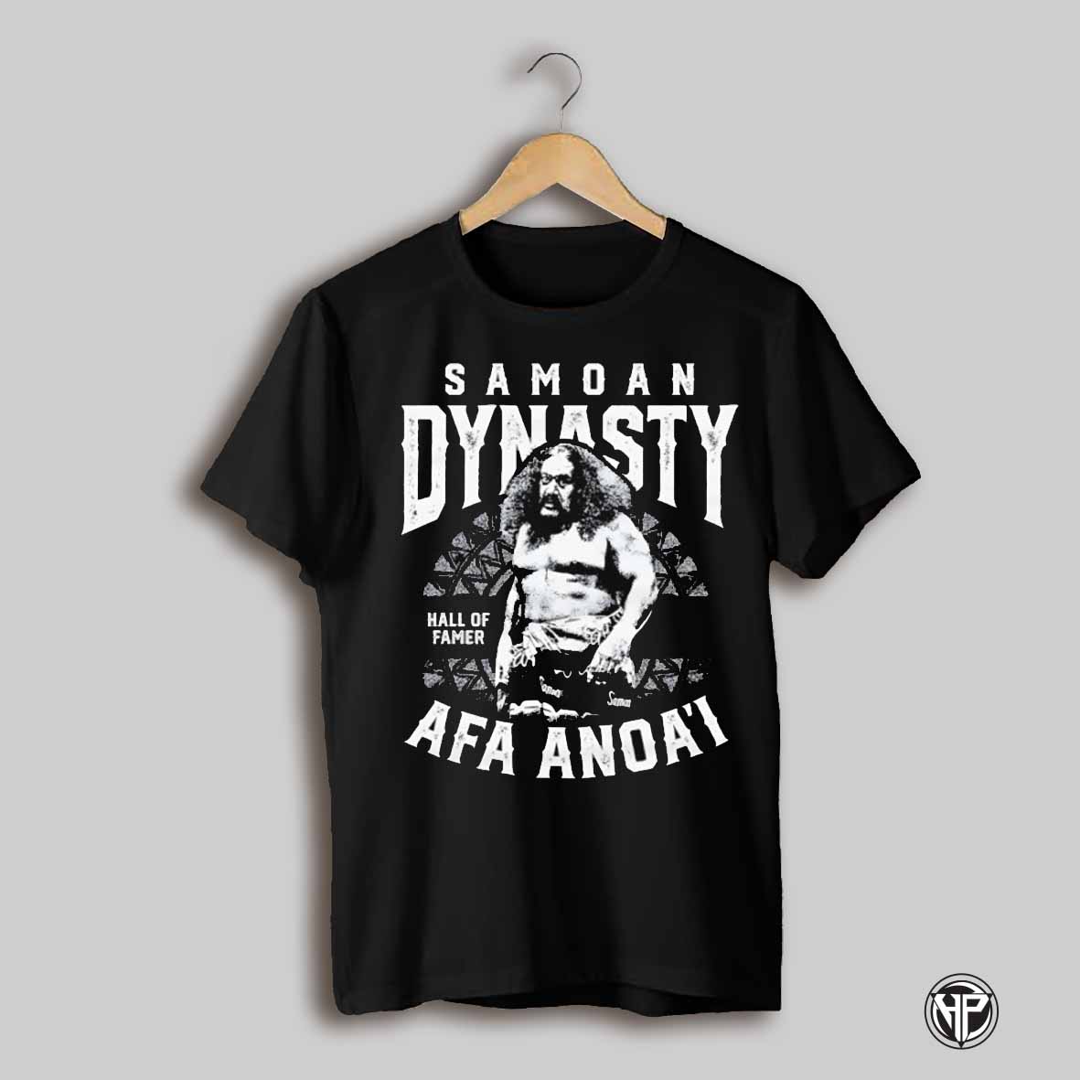 Wwe Afa Anoai Samoan Dynasty Hall Of Famer Shirt