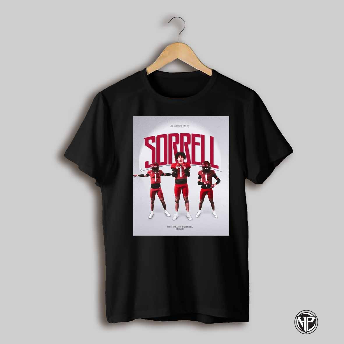 Washington State Cougars Football Signed Trillion Sorrell Db Welcome To The Palouse Poster T Shirt