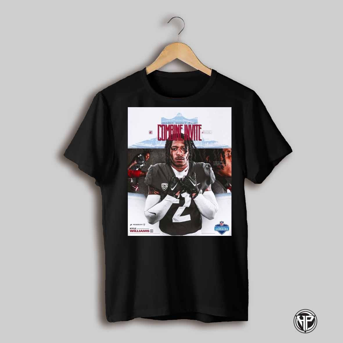 Washington State Cougars Football Kyle Williams Lucas Oil Stadium 2025 Nfl Combine Invite Poster T Shirt