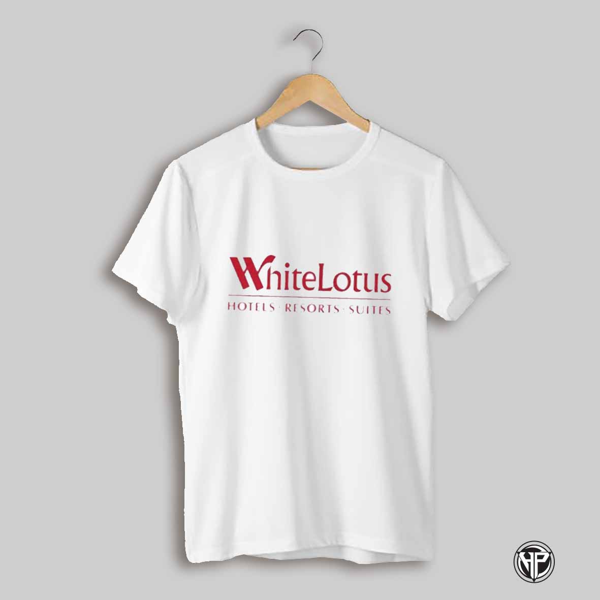White Lotus Hotels Resorts Suites Logo Shirt