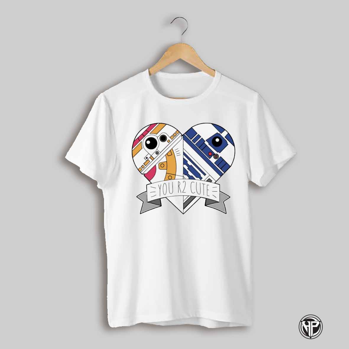 You R2 Cute Star Wars Valentines Day Shirt