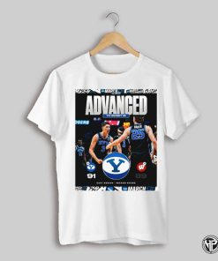 2025 Byu Cougars Mens Basketball Advances To The Sweet 16 Ncaa March Madness T Shirt
