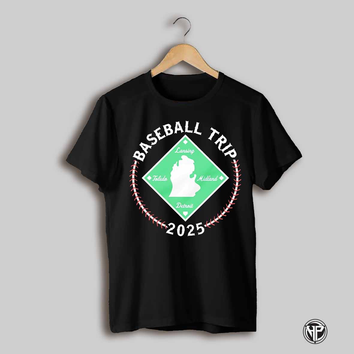 2025 Baseball Trip Lansing Midland Detroit Toledo Shirt