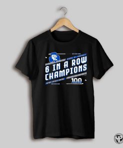 2025 Mhsaa Hockey D1 6 In A Row Champions Detroit Catholic Central T Shirt