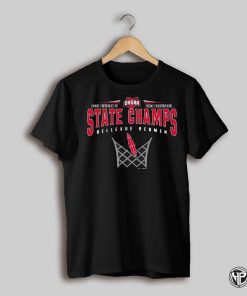 2025 Ohsaa Girls Basketball D4 State Champions Bellevue Redmen Shirt