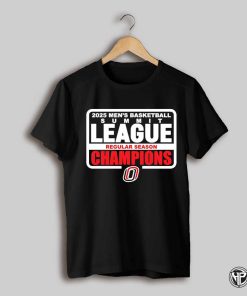 2025 Omaha Mavericks Mens Basketball Summit League Regular Season Champions Shirt