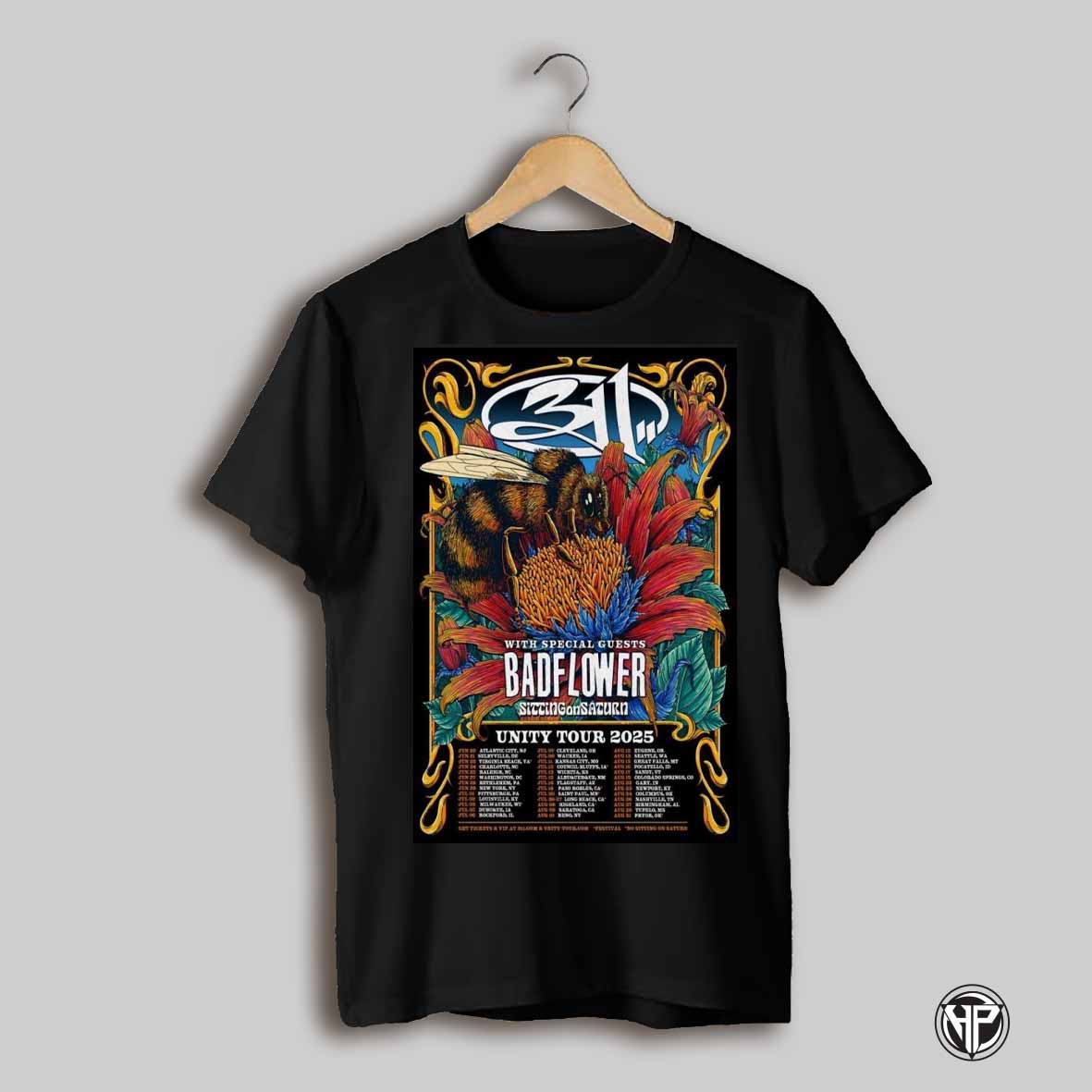 311 Band Unity Tour Jun Aug 2025 Poster T Shirt