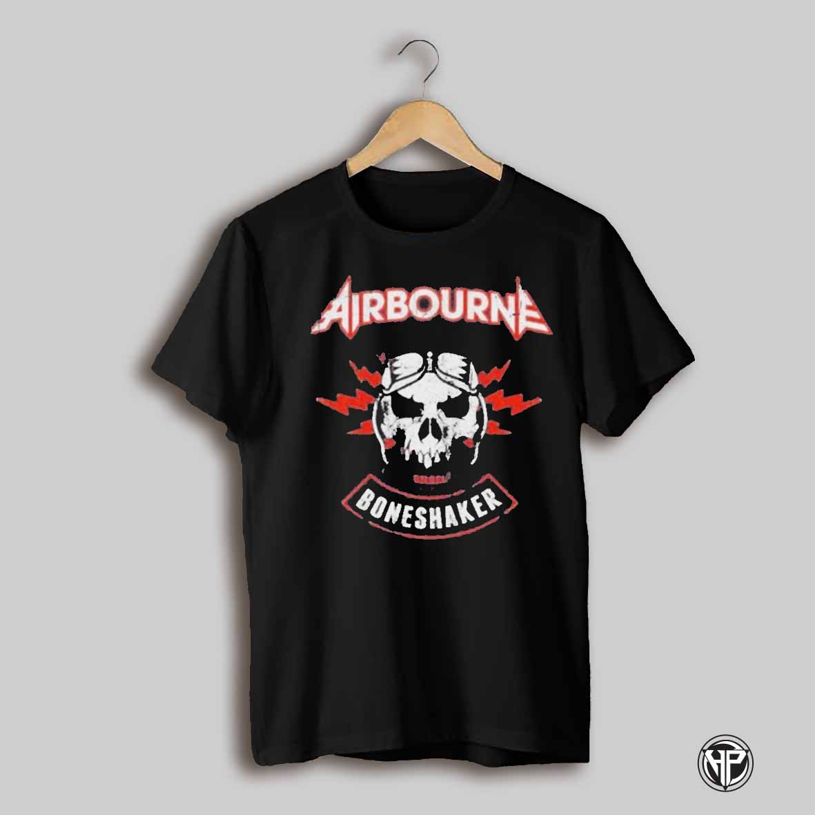 Airbourne Boneshaker Biker Tour T Shirt