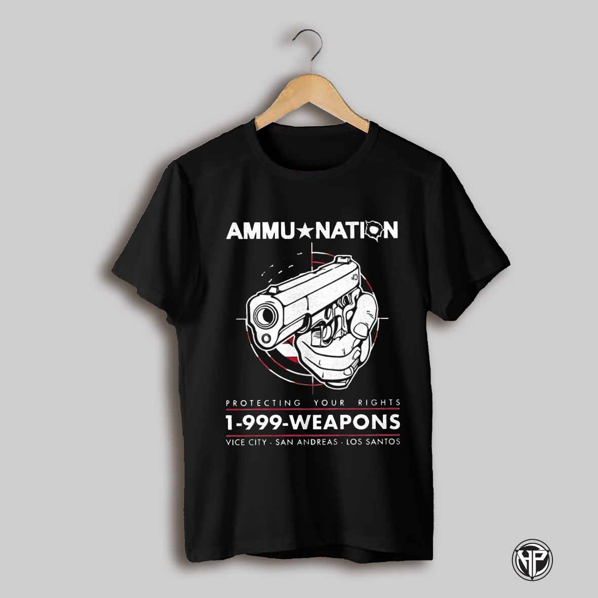 Ammu Nation Protecting Your Rights 1 999 Weapons Shirt