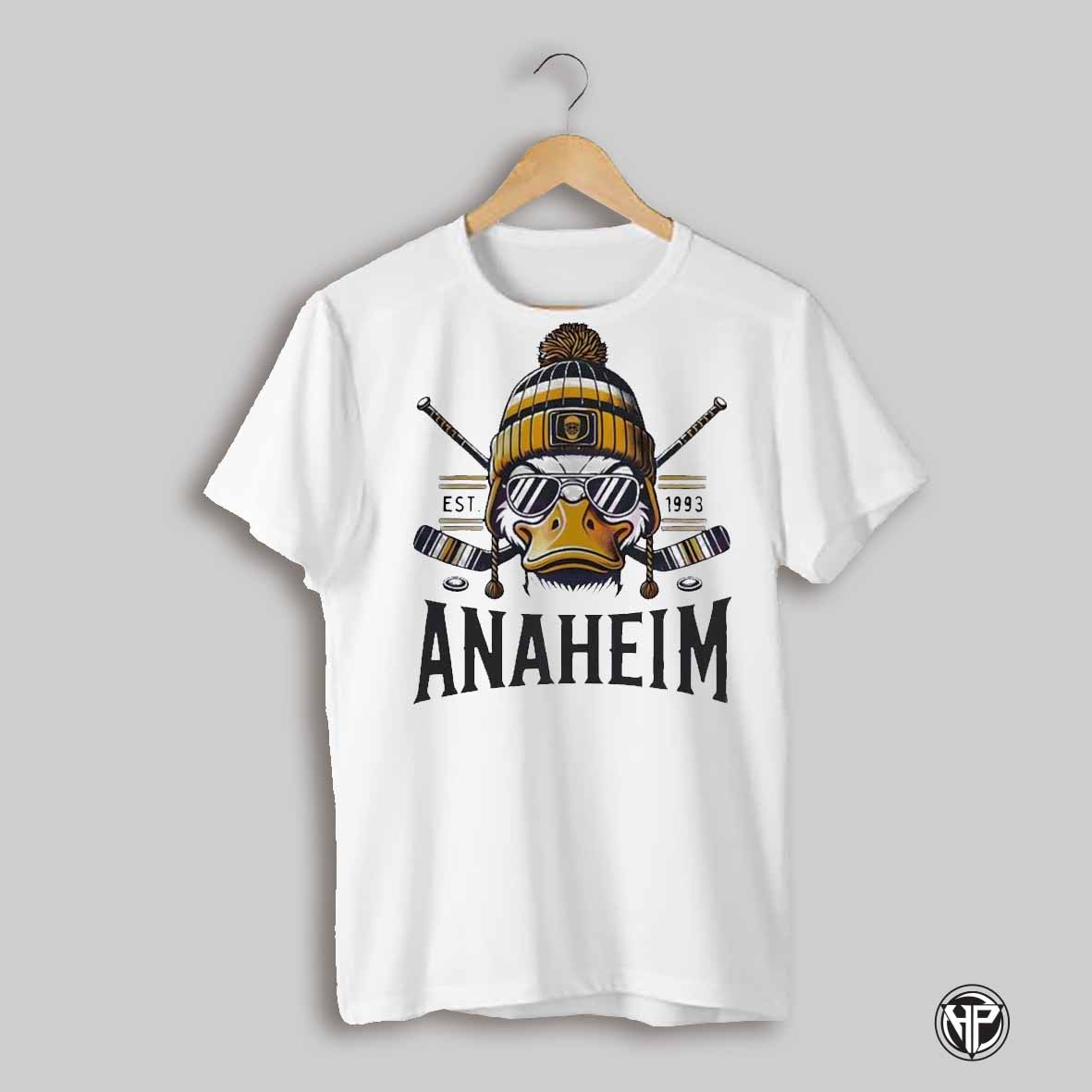 Anaheim Ducks Mascot Est 1993 Hockey Fans T Shirts