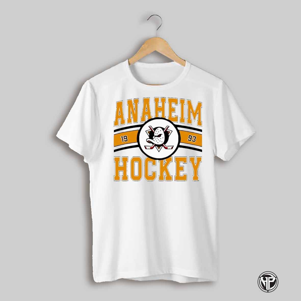 Anaheim Ducks Hockey Logo 1993 Retro Shirt