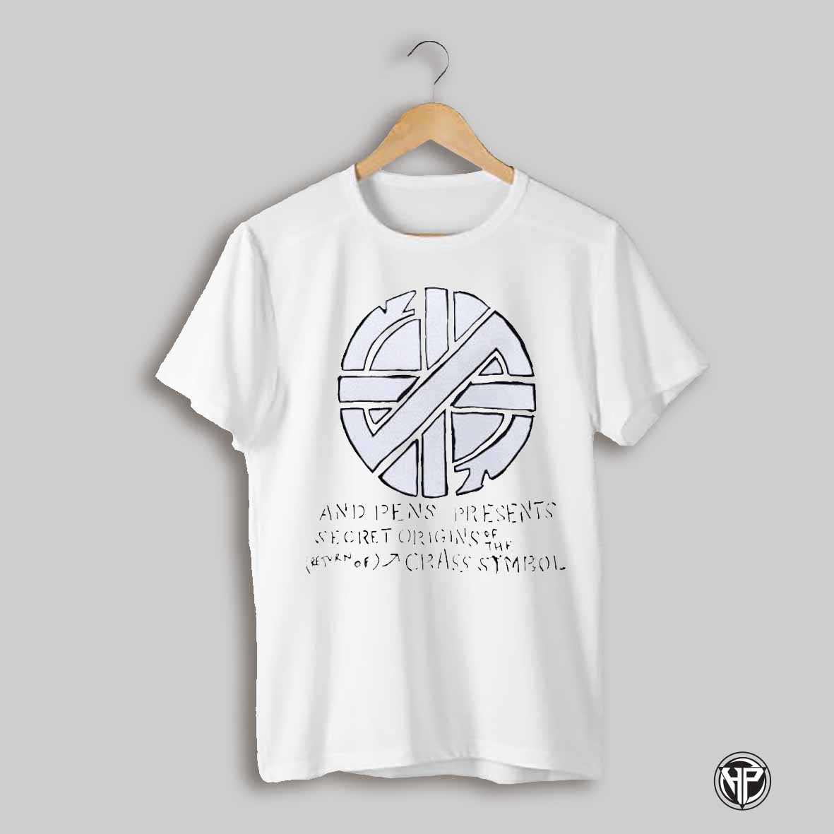 And Pens Presents Secret Origins Of The Crass Symbol Shirt