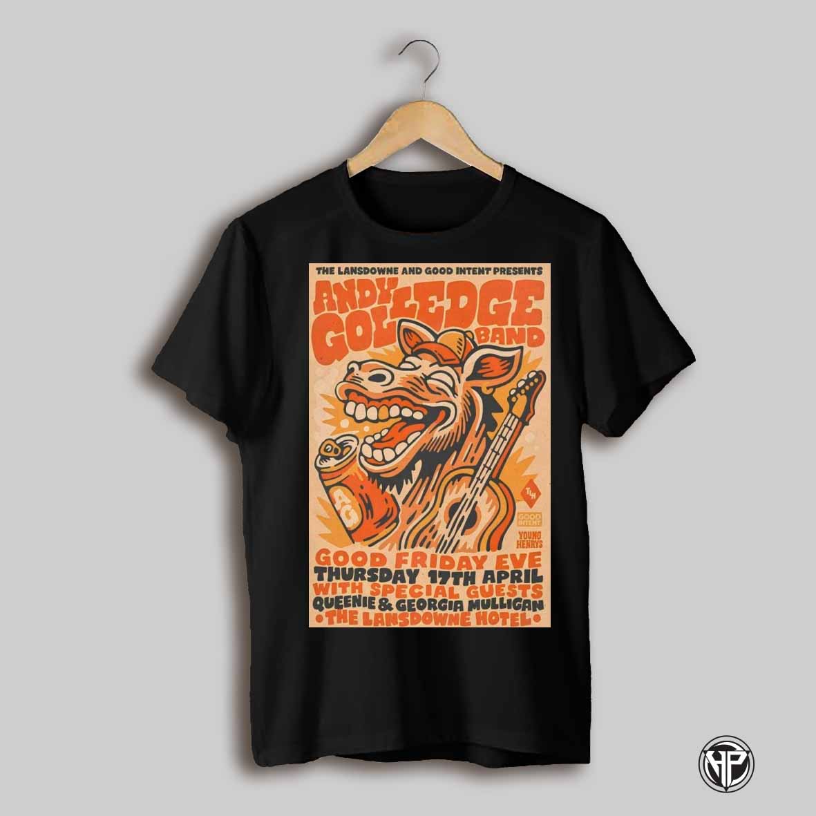 Andy Golledge April 17th 2025 The Lansdowne Hotel Sydney Nsw Event Poster T Shirt