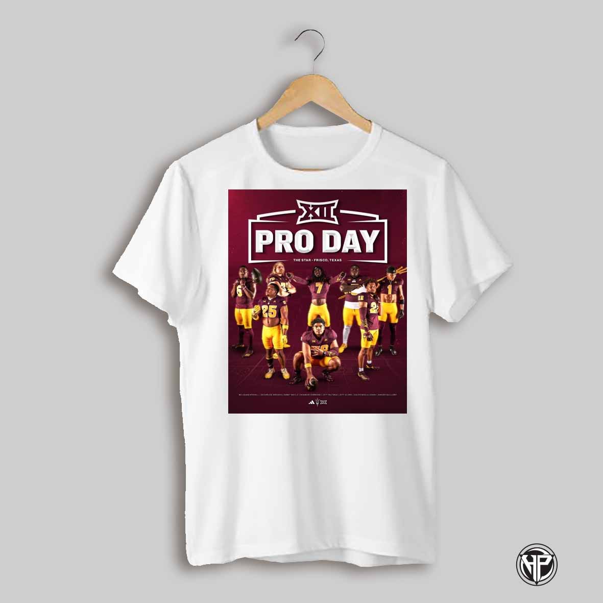 Arizona State Sun Devils Football 2025 Pro Day The Star Frisco Texas Melquan Stovall Decarlos Brooks Emmit Bohle Poster T Shirt