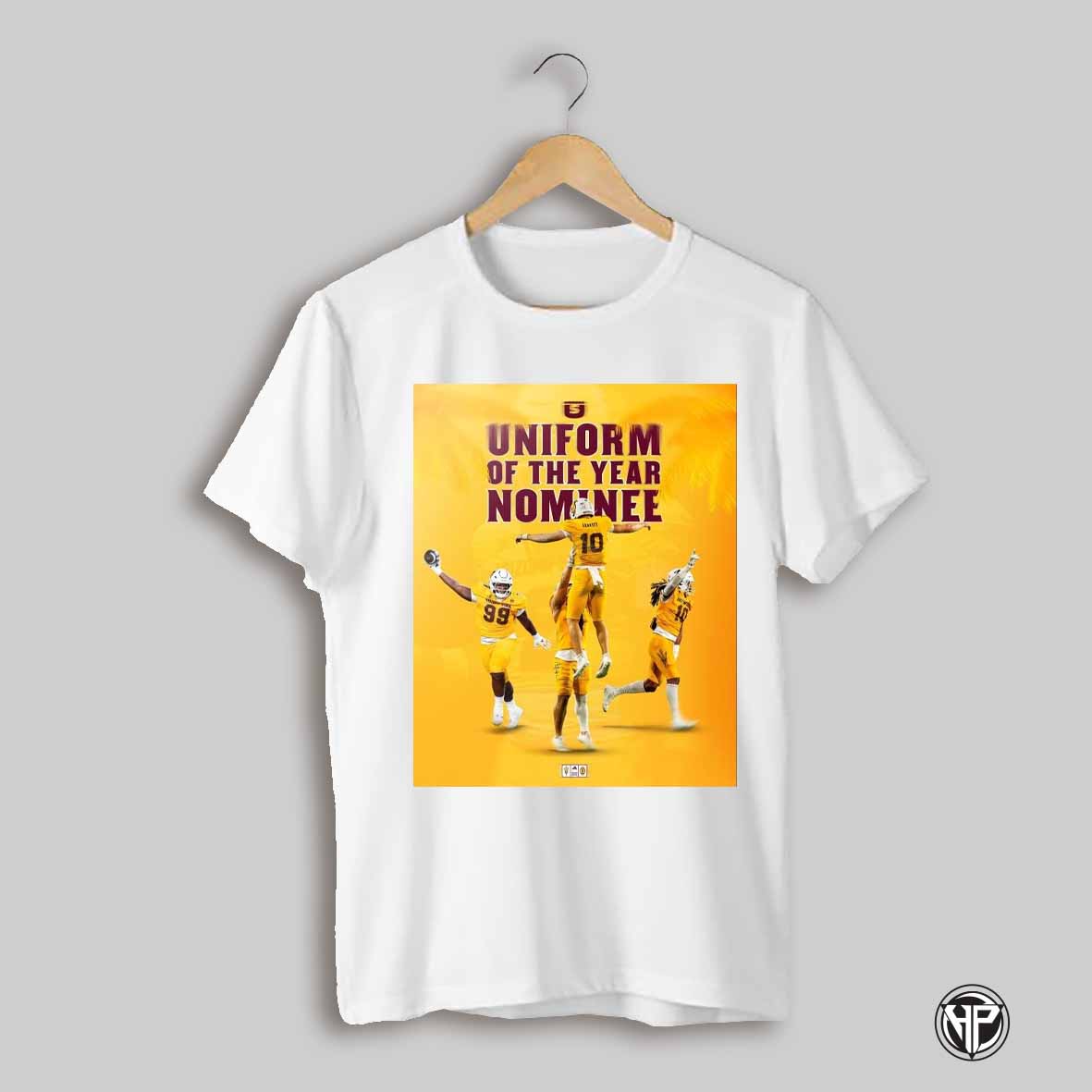 Arizona State Sun Devils Football Uniswag Uniform Of The Year Nominee The Golden Era Poster T Shirt
