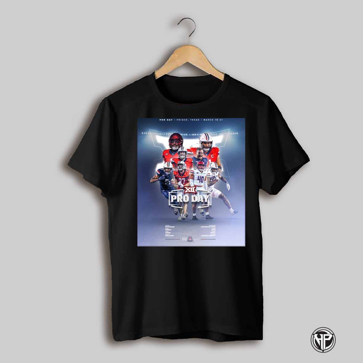 Arizona Wildcats Football Pro Day Quali Conley Justin Holloway Joey Capra Frisco Texas March 18 21 2025 Poster T Shirt