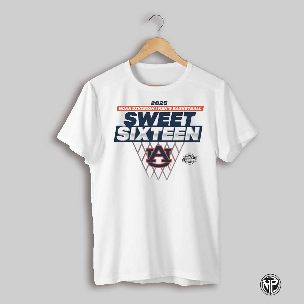Auburn Tigers 2025 Ncaa Division I Mens Basketball Sweet Sixteen March Madness Traditional T Shirt